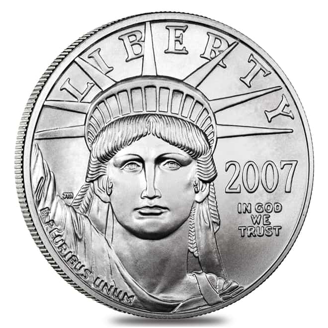 2007 1/2 oz $50 Platinum American Eagle NGC MS 70 Early Releases