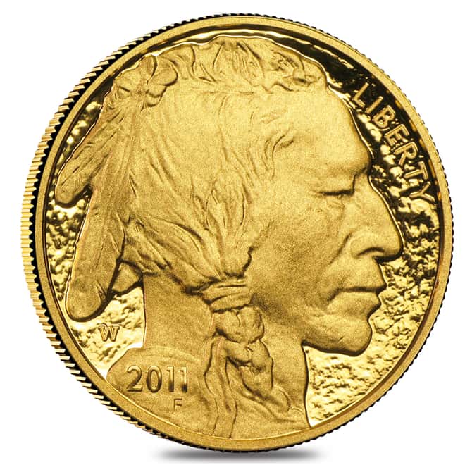 2011 W 1 oz Proof Gold Buffalo $50 Coin ANACS PR 70 DCAM First Day of Issue