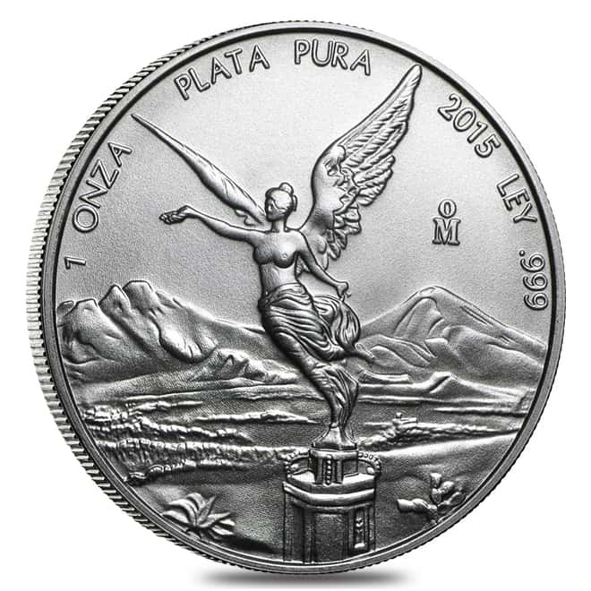 2015 1 oz Mexican Silver Libertad NGC MS 69 Early Releases