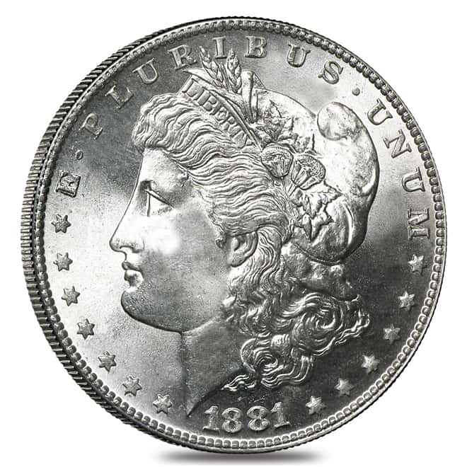 1881-S Silver Morgan Dollar PCGS MS 64 