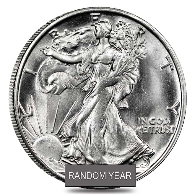 Walking Liberty Half Dollar 90% Silver NGC AU 55 (Random Year)