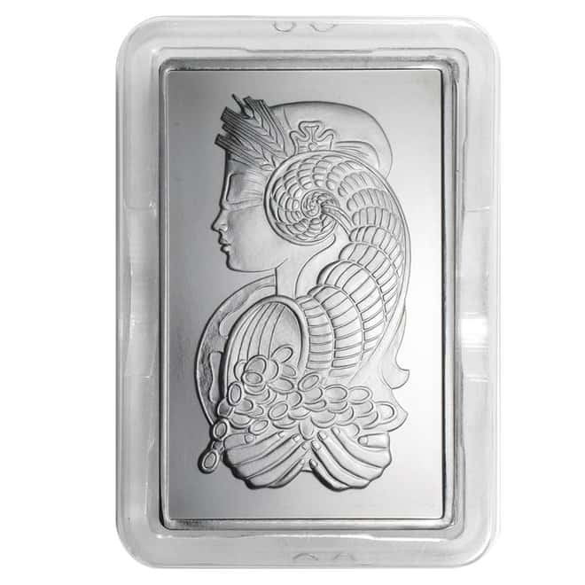 10 oz PAMP Suisse Palladium Bar .9995 Fine (w/Assay)