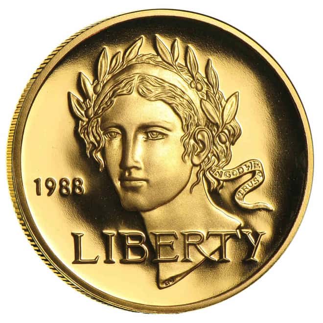 US Mint Gold $5 Commemorative Coins BU/Proof (Random Year)