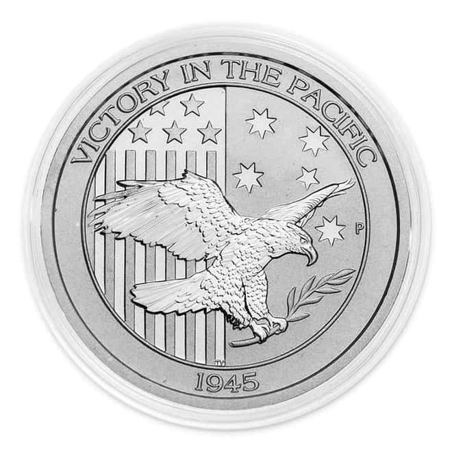 2017 1/2 oz Australia Victory in the Pacific Platinum Coin Perth Mint .9995 Fine BU