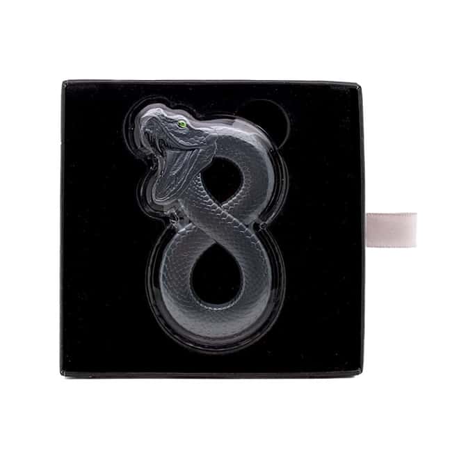 2023 Chad 2 oz Silver Figure Eight Black Mamba Coin Serial #5 Shaped High Relief (w/Box)