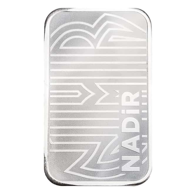 Box of 35 - 1 oz Nadir Refinery Silver Bar .999 Fine (in Assay)