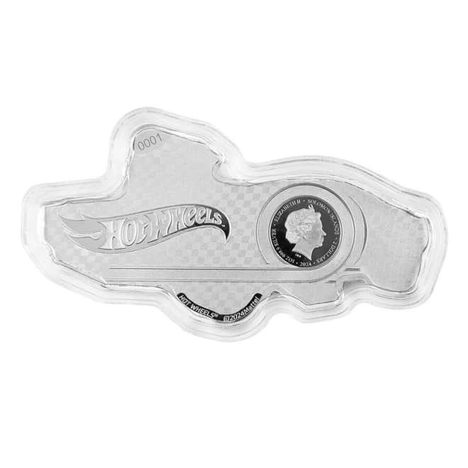 2024 Solomon Islands 1 oz Hot Wheels™ Rodger Dodger™ Silver Coin