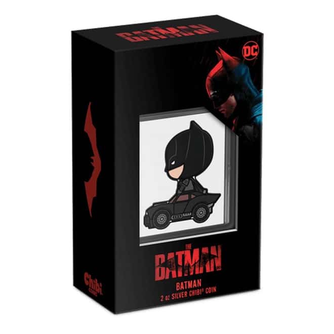 2022 Niue 2 oz DC Comics Batman Day Silver Mega Chibi Coin