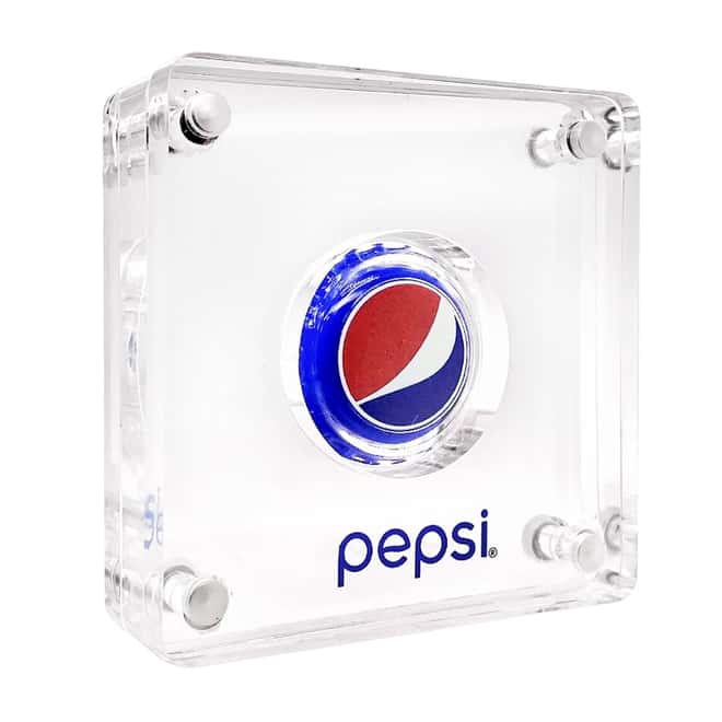 2022 Chad 6 gram Pepsi Bottle Cap Proof Silver Coin .999 Fine (w/Box & COA)