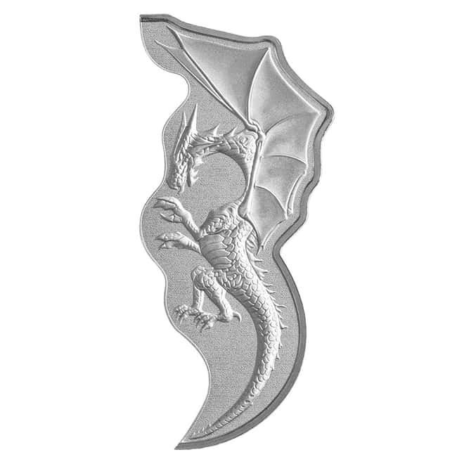 2023 SI 2 x 1 oz Silver Phoenix vs Dragon 2-Coin Set