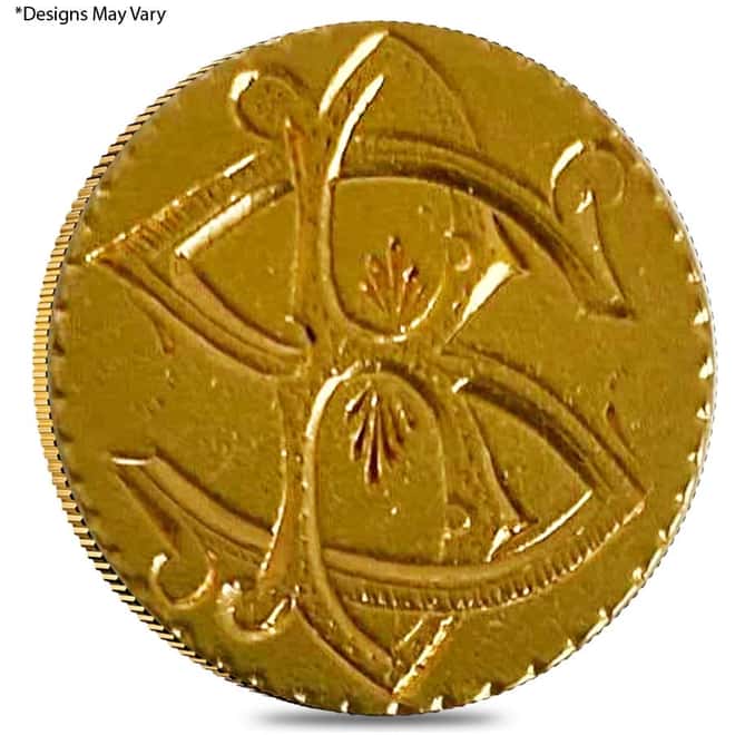 Gold Love Token $1 Liberty Head Type 1 - Ex Jewelry (No Date)