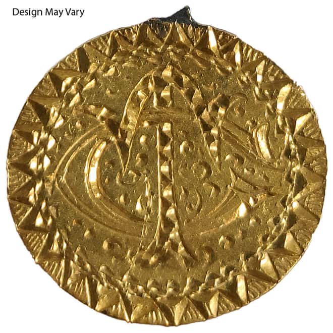 Gold Love Token $1 Liberty Head Type 3 Ex-Jewelry (Random Design)