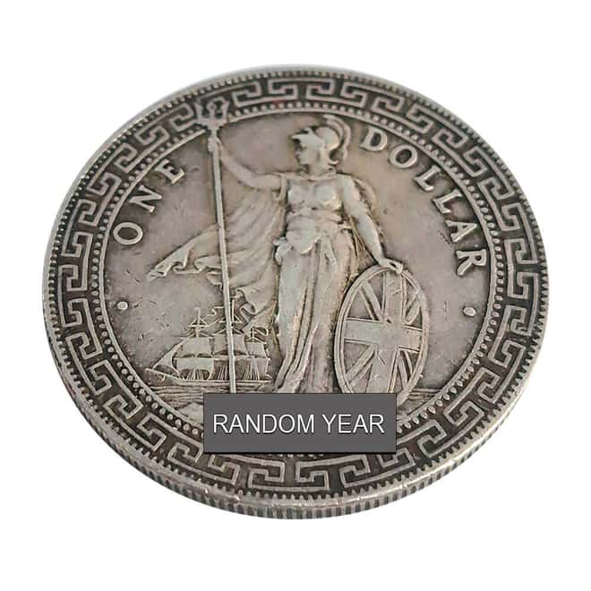 Great Britain Trade Silver Dollar $1 Avg Circ (Random Year)