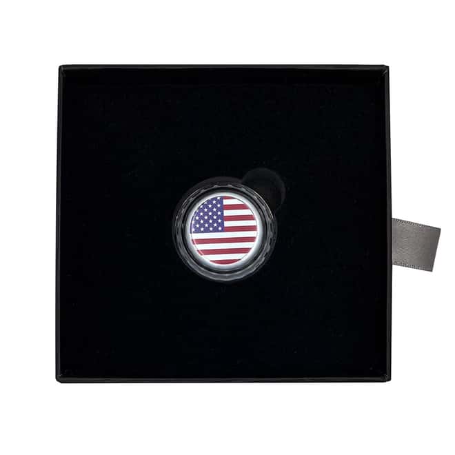 2022 Chad 6 gram World Landmarks - USA Bottle Cap Proof Silver Coin .999 Fine (w/Box)