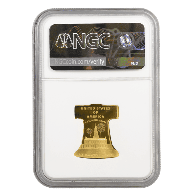 2026-P 1/2 oz Freedom Ringing Liberty Bell Proof Gold Coin NGC PF 70 UCAM