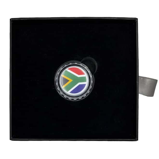 2021 Chad 6 gram World Landmarks - South Africa Bottle Cap Proof Silver Coin .999 Fine (w/Box)