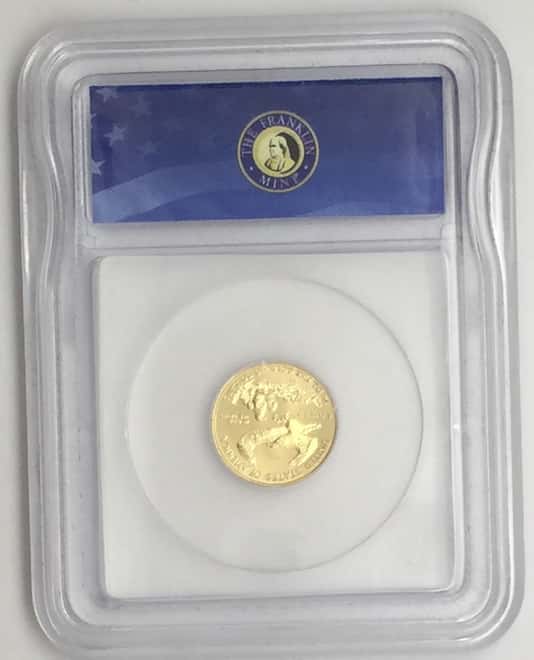 2010 $5 1/10 oz American Gold Eagle Brilliant Uncirculated Encapsulated
