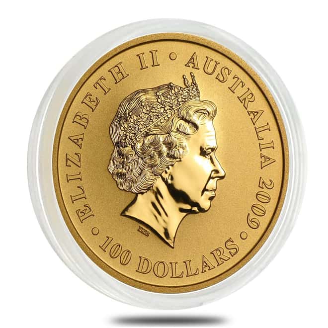 2009 1 oz Australian Gold Kangaroo BU (In Capsule)