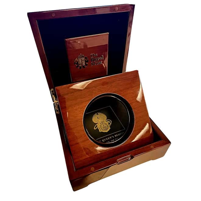 2021 GB 5 oz Proof Gold Queen's Beasts Griffin Coin NGC PF 70