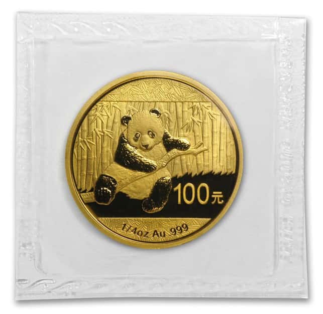 2014 1/4 oz Chinese Gold Panda