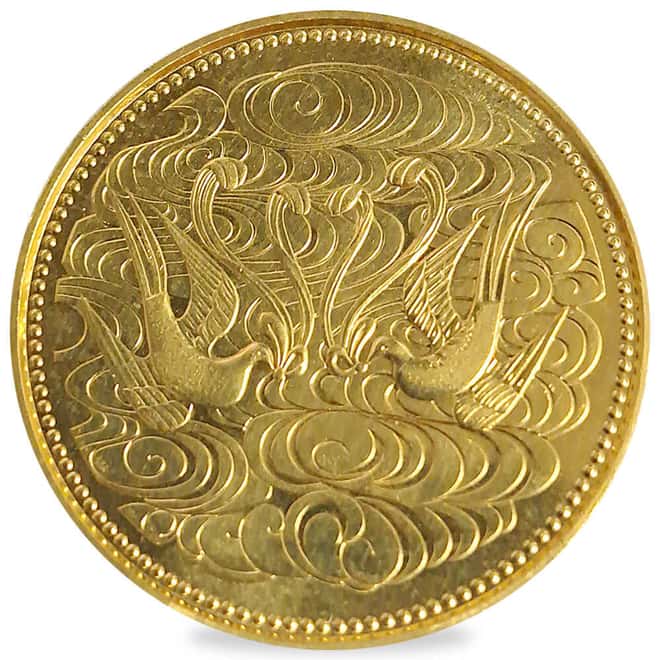 Japan 60th Ann. of Emperor Hirohito 100,000 Yen Gold Coin Scruffy (Random Year)