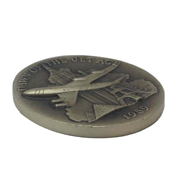 1959 Dawn of the Jet Age 1.140 oz of .925 Sterling Silver High Relief Medal