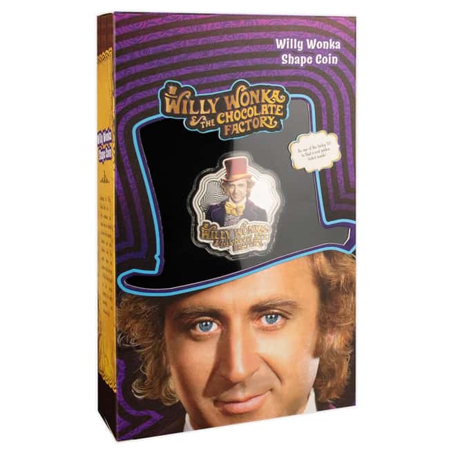 2024 Samoa 1 oz Willy Wonka Shaped Silver Coin