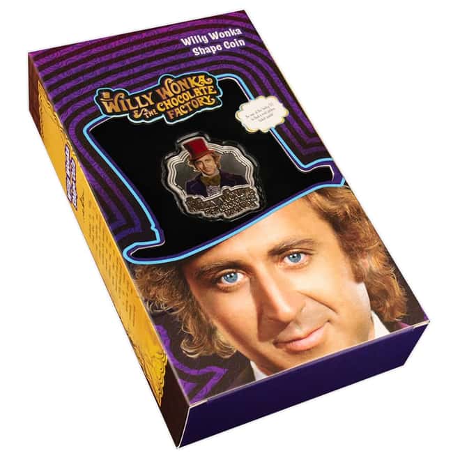 2024 Samoa 1 oz Willy Wonka Shaped Silver Coin