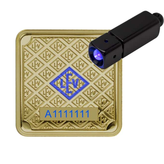 5 gram Geiger Original Square Gold Bar (In Assay)