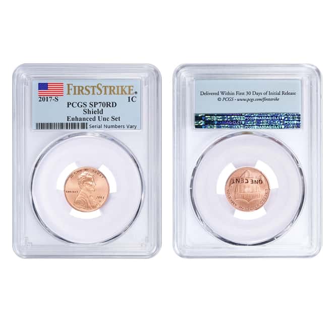 2017-S US Mint 225th Anniversary Enhanced Uncirculated 10-Coin Set PCGS SP 70 First Strike