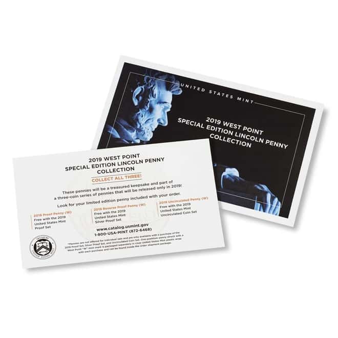 2019 US Mint Proof Silver 10-Coin Set Comm. (w/o Lincoln "W" Reverse Proof Penny)