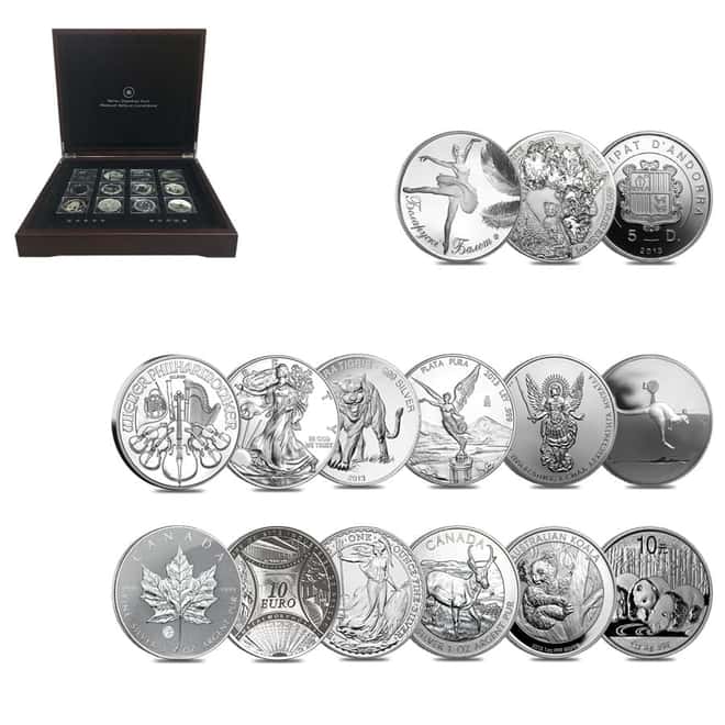 2013 Canada The Fabulous 15 World's Most Famous Silver 15-Coin Set (w/Box & COA)