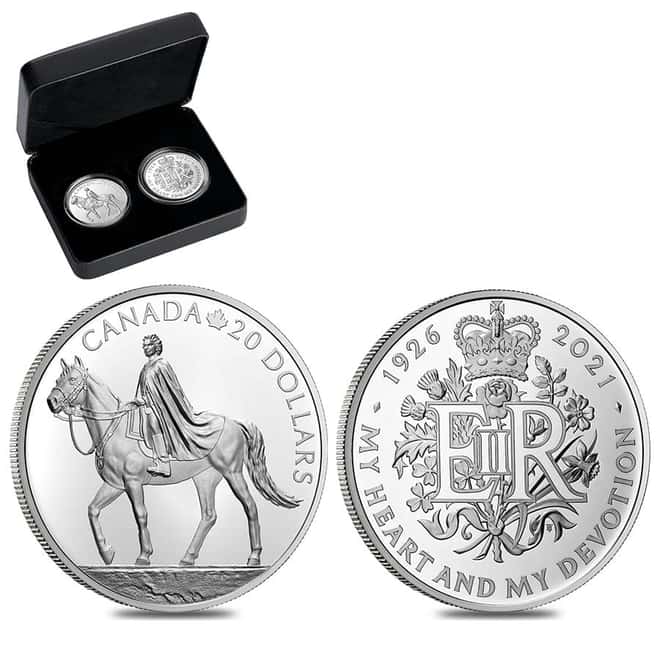 2021 2 oz Royal Celebration Proof Silver 2-Coin Set (w/Box & COA)