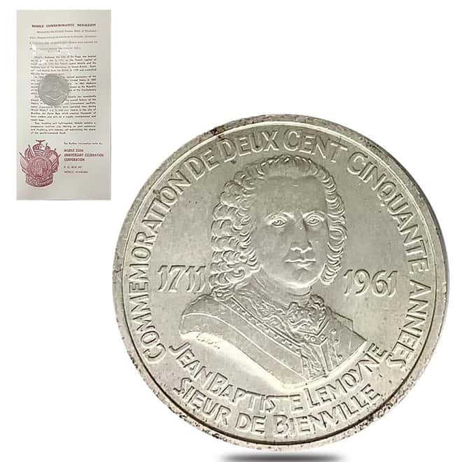 1961 HK-587 Mobile Alabama Silver So Called Dollar (w/COA)