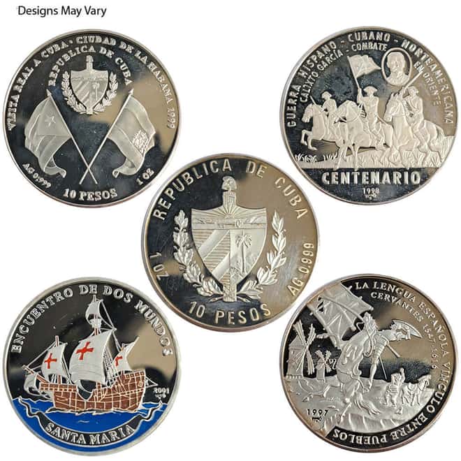 1 oz Cuba Silver Coin Scruffy (Random Design)