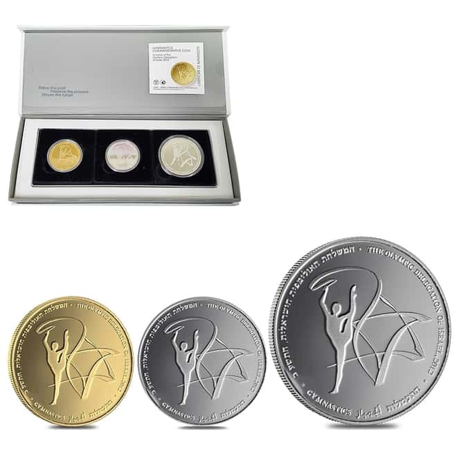  2021 LISTINGS 2021 LISTINGS 100% 11 C11  2011 Israel Gold/Silver Gymnastics 3-Coin Set (w/Box & COA) Screen reader support enabled.      		  2011 Israel Gold/Silver Gymnastics 3-Coin Set (w/Box & COA) Turn on screen reader support   Daniya Azizova has le