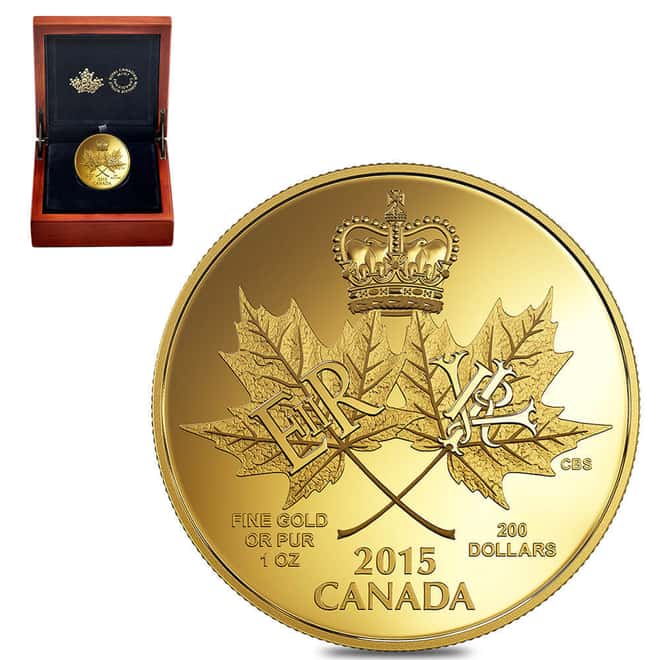 2015 Canada 1 oz A Historic Reign Proof Gold Coin