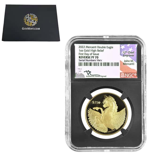 2018 1 oz British Virgin Islands Pegasus Proof Gold Coin NGC PF 70 UCAM FR