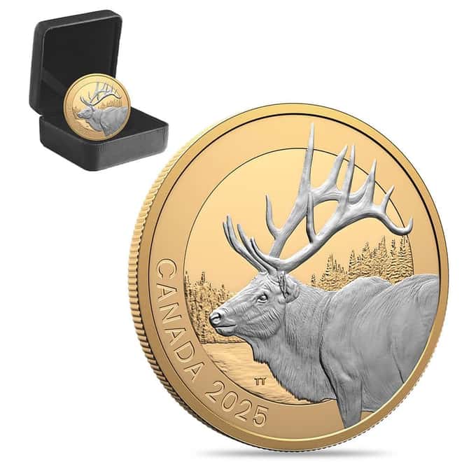 2025 Canada 1 oz Animal Portraits Elk Silver Coin .9999 Fine