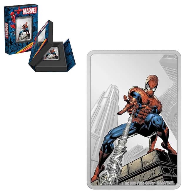 2023 Niue 1 oz Marvel Spider-Man Day Proof Silver Coin