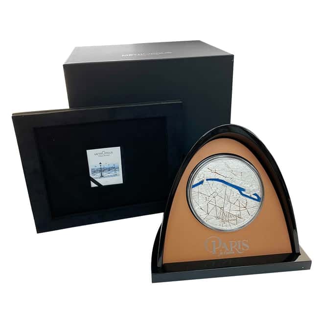 2021 Palau 1 Kilo Proof Silver Tiffany Art Metropolis - Paris Coin .999 Fine (w/Box & COA)