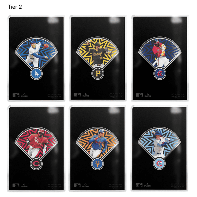 2026 Niue Major League Baseball® MLB National League 1/2 oz Coin Blind Box (Sealed)