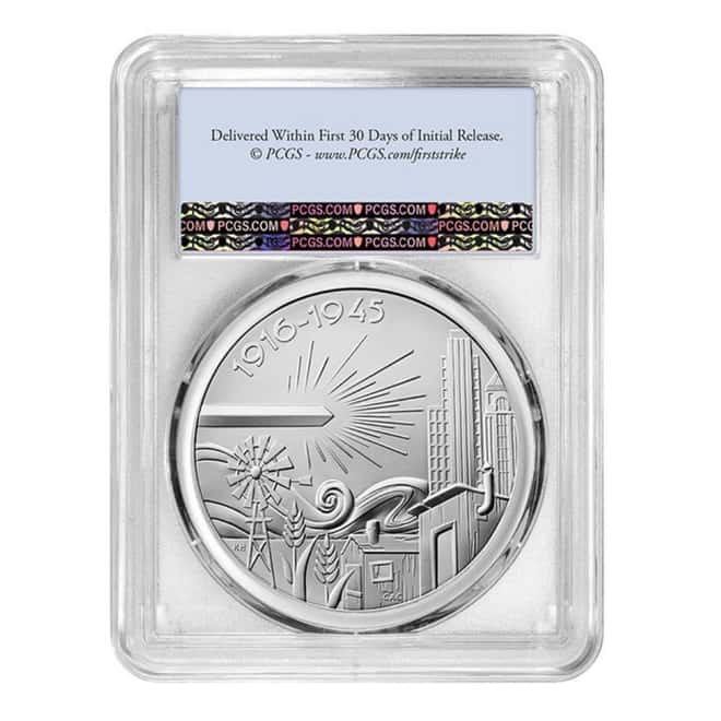 2026 Best of the US Mint 1916 Mercury Dime Gold Coin & Silver Medal Set PCGS SP/MS 70 FS