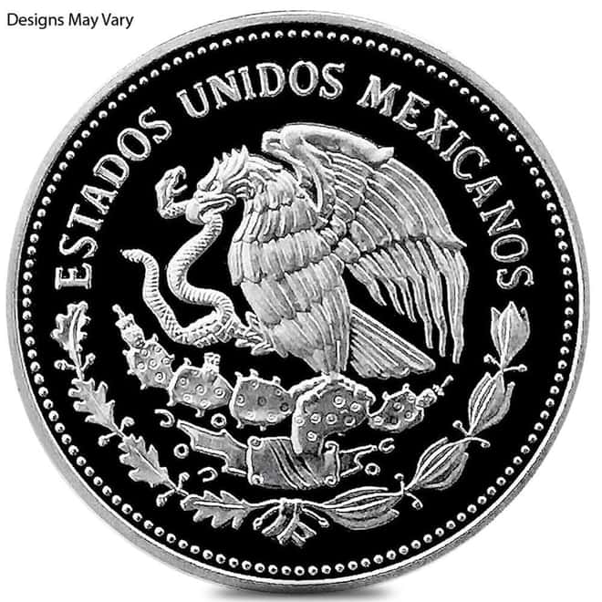Mexico 100 Pesos 1986 FIFA World Cup Proof Silver Coin (Random Design/Year)