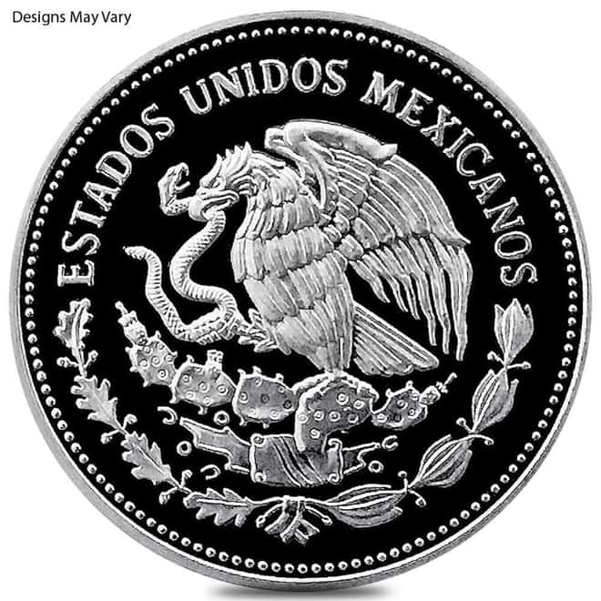 Mexico 25 Pesos 1986 FIFA World Cup Proof Silver Coin (Random Design/Year)