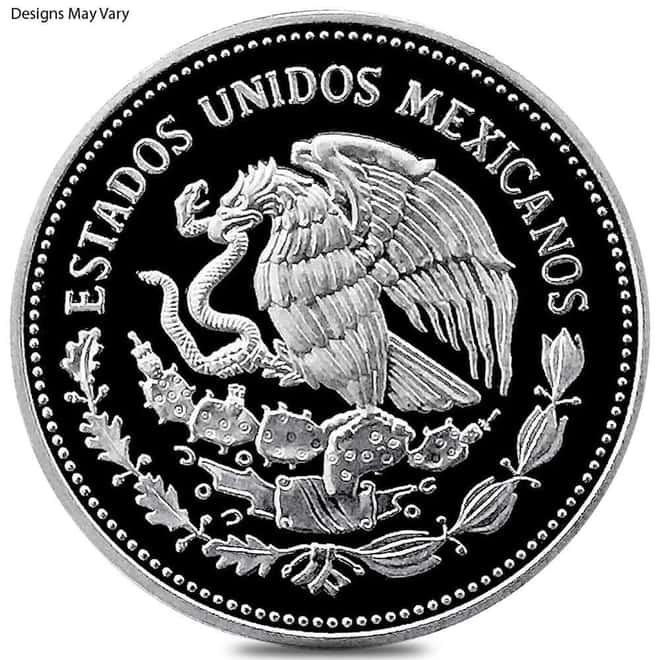 Mexico 50 Pesos 1986 FIFA World Cup Proof Silver Coin (Random Design/Year)