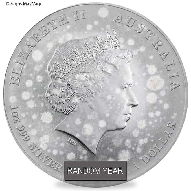 MILKY - 1 oz Lunar Year Silver Coin Australian Perth Mint (Random Year, Random Design)
