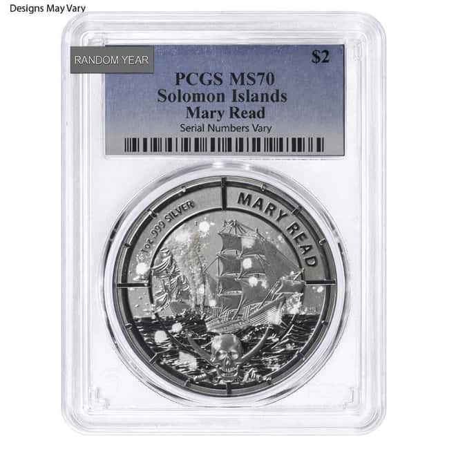 MILKY - 1 oz Silver Coin Random Mint NGC/PCGS MS/SP/PF 70 (Random Design/Year)