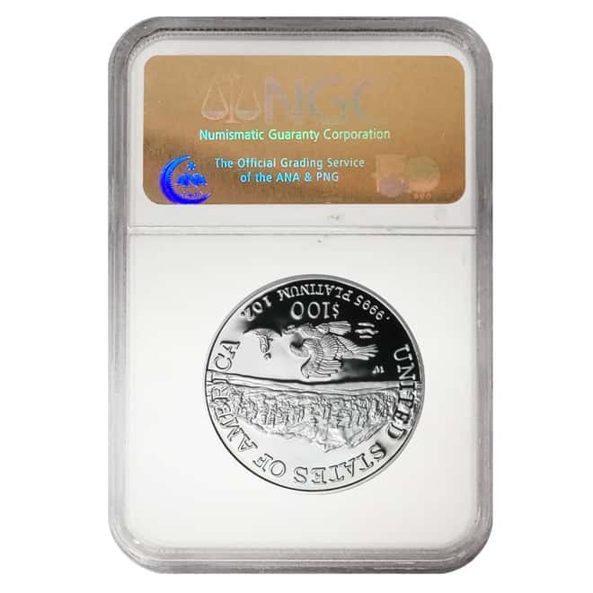 2002 W 1.85 oz Proof Platinum American Eagle 4-Coin Set NGC PF 69 UCAM