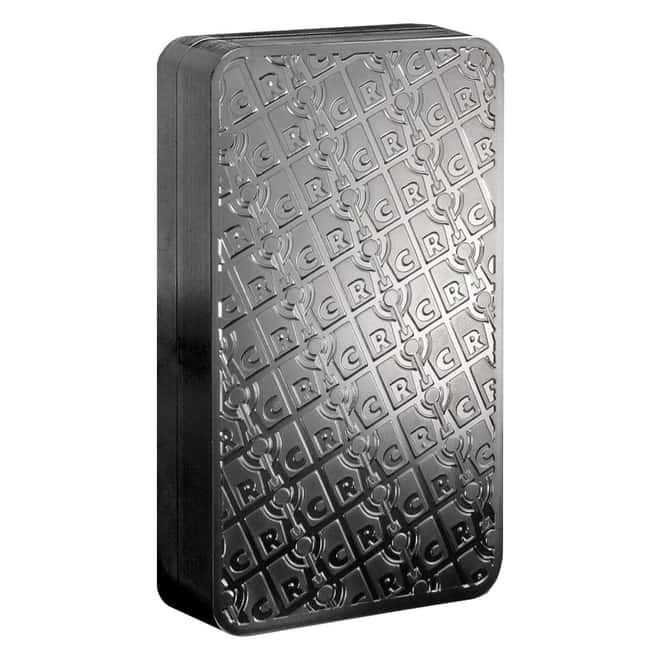 100 oz Republic Metals (RMC) Silver Bar .999 Fine w/Box (Pressed)